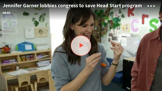 Jennifer Garner lobbies congress to save Head Start program